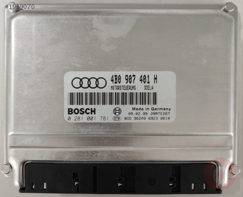 4B0907401H AUDI A6 2.5 TDI MOTOR BEYNİ 0281001781