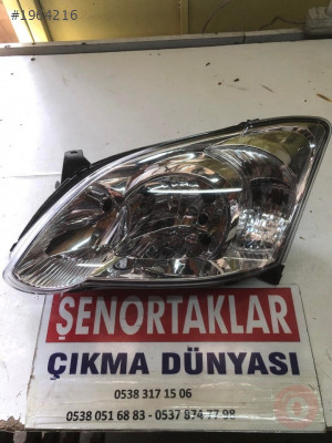 TOYOTA COROLLA E120 KASA SOL FAR SIFIR ÜRÜNDÜR
