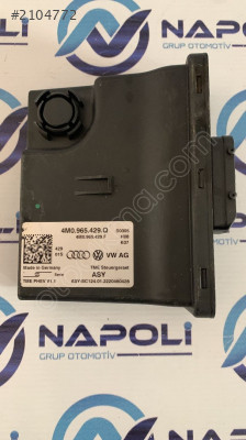 5Q0937084G AUDİ A6-A7-A8-Q7-Q8 KONFOR BEYNİ 2016 >> 2023