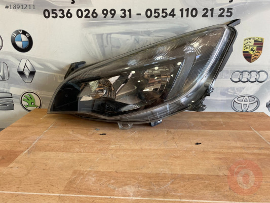 OPEL ASTRA J ORJİNAL GÜNDÜZ LEDLİ  SOL FAR ÇIKMA