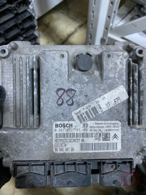 0281011783 EDC16C34 Peugeot 206 1.4HDI Motor Beyni