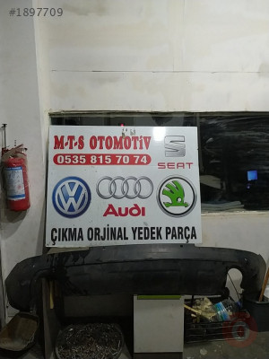 AUDİ Q-7 ARKA TAMPON SPOİLER ÇIKMA ORİJİNAL 2007-2013