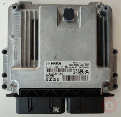 OPEL GRANDLAND 1.5D MOTOR BEYİNİ EDC17C60 0281034188 9825318