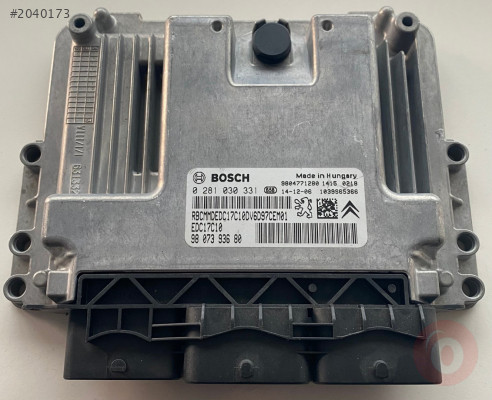 9804771280 EDC17C10 0281030331 9807393680 peugeot citroen