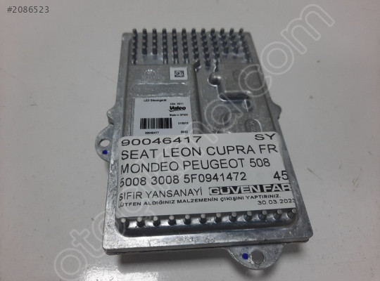 SEAT LEON XENON BEYNİ CUPRA MONDEO PEUGEOT 508 5008 3008 5F0
