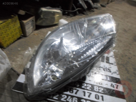 SKODA FABİA RAPİD 2007-2010  4 FİŞLİ MOTORLU SOL FAR SIFIR