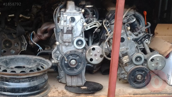 Honda City benzinli komple motor çıkma