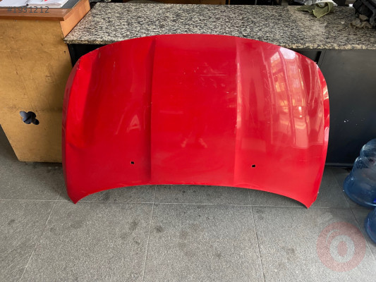 FİAT EGEA MOTOR KAPUTU ÇIKMA ORJİNAL KIRMIZI