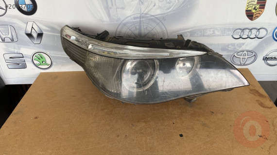 BMW E60 5 SERİSİ TEK BEYİNLİ XENON SAĞ FAR ÇIKMA