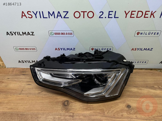 AUDİ A5 XENON SOL FAR ORJİNAL HATASIZ 2012-2015 UYUMLU