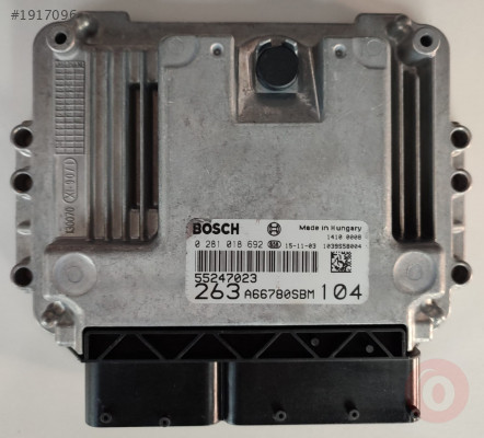 0281018692 55247023 FIAT DOBLO 1.6 MOTOR BEYNI ECU