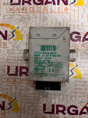 6135-6905670 BMW E39 E46 E53  3 5 X5 SERİSİ EWS İMMO BEYNİ