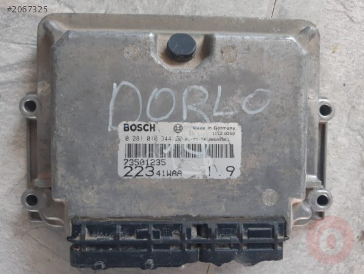 0281010344,DOBLO 1.9 JTD MOTOR BEYNİ,0281010344 DOBLO BEYİN