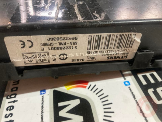 Bluetooth MODUL 9662258380 S122288001E  Peugeot 307