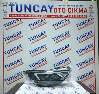 HYUNDAİ İ20 SAĞ FULL LED FAR 2020-2022 ÇIKMA PARÇA ORJİNAL