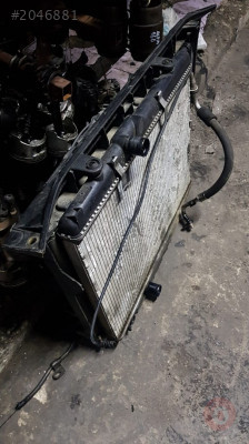 peugeot 206 çıkma su radyatörü klima radyatörü fan motoru