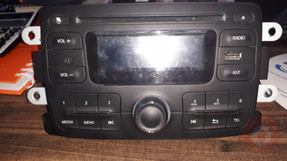 Dacia Lodgy Dokker Çıkma Teyp Cd Çalar USB