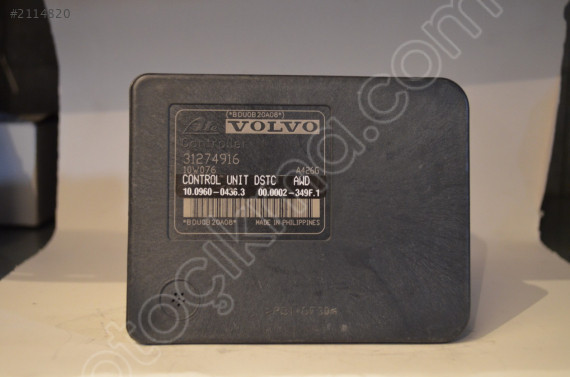 31274916 10.0960-0436.3 10W076 00.0002-349F.1 VOLVO S60 S70