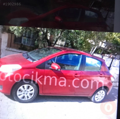 2013 Toyota Yaris motor travesti