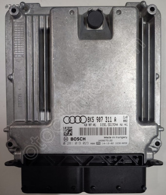 Motor ECU, Audi A4 3.0 TDI, 0281019023, 8K5907401A,EDC17CP44