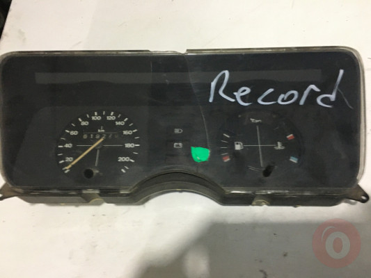 Opel Record Gösterge Paneli (Kilometre Saati)