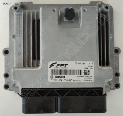 Motor ECU, Fiat Doblo 1.6, 0281030838, 55269206