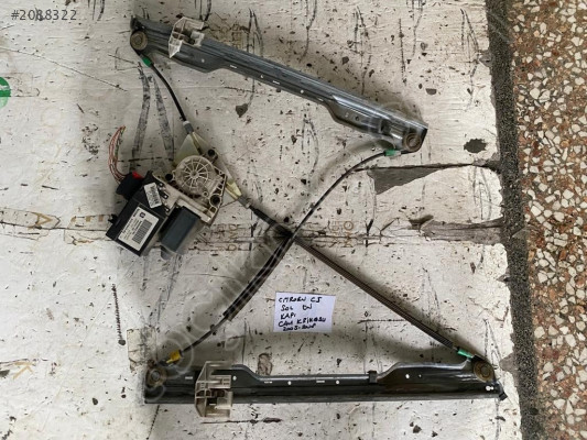 CİTROEN C5 SOL ÖN KAPI CAM MOTORU 2005-2008 MODEL ORJİNAL