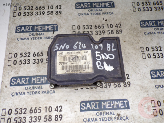 5N0614109BL AUDİ A3 ÇIKMA ABS BEYNİ