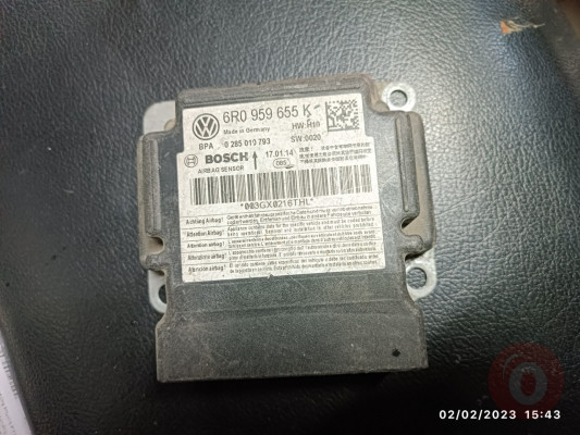 6r0959655k vw polo ıbıza fabia roomster airbag beyni
