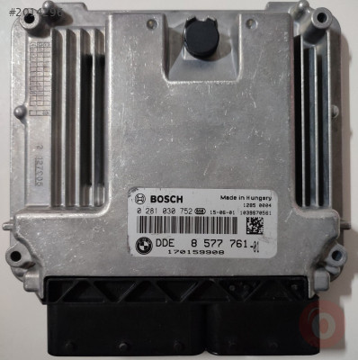 Motor ECU, BMW, 0281030752,DDE8577761, DDE 8 577 761