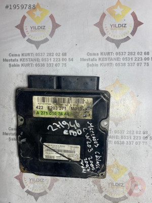 MERCEDES C-CLASS W203 CIKMA MOTOR BEYNI A2711532291_5WK90538