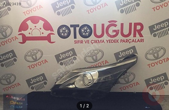 2012-2015 MODEL TOYOTA AVENSİS ÇIKMA FAR