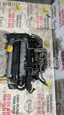 OPEL ASTRA G 1.6 KOMPLE DOLU MOTOR ÇIKMA SÖKME YEDEK PARÇA
