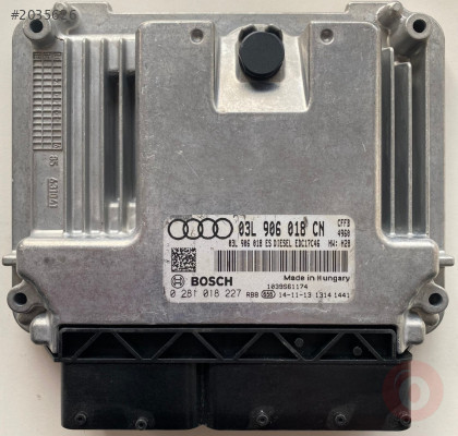 AUDI Q3 2.0 TDI 0281018227 03L906018CN AUDI MOTOR EDC17C46