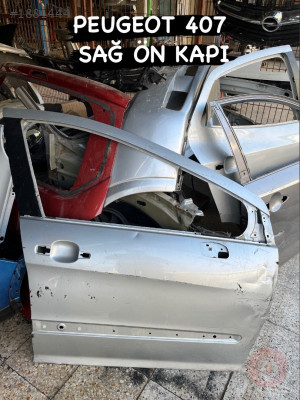 Peugeot 407 sağ ön kapı orjinal