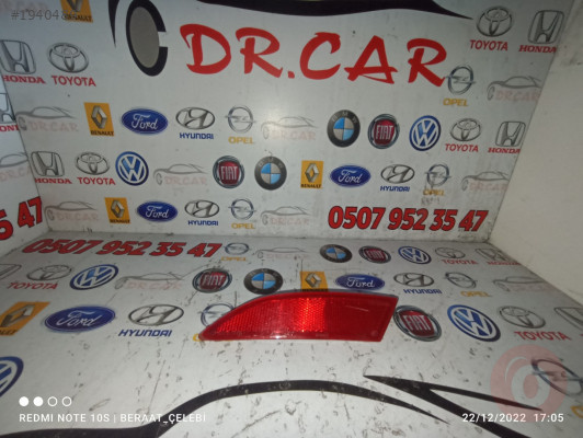 FORD FOCUS 2011 ARKA TAMPON REFLEKTÖRÜ ÇIKMA PARÇA