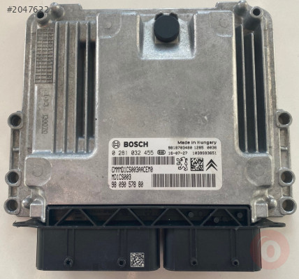 PEUGEOT 3008 9809057880 0281032455 MD1CS003 ECU MOTOR