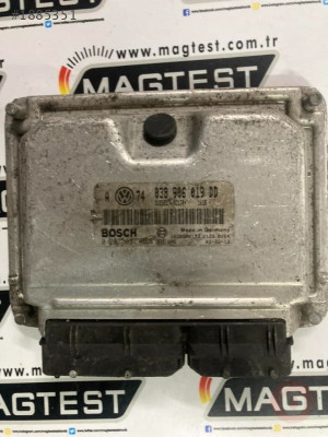 Volkswagen Golf Bora 1.9TDI Motor Beyni  0281011055 EDC15P+