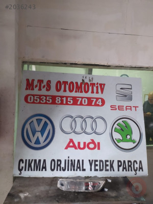 VOLKSWAGEN PASSAT B8 SAĞ SİS FARI ÇIKMA ORİJİNAL