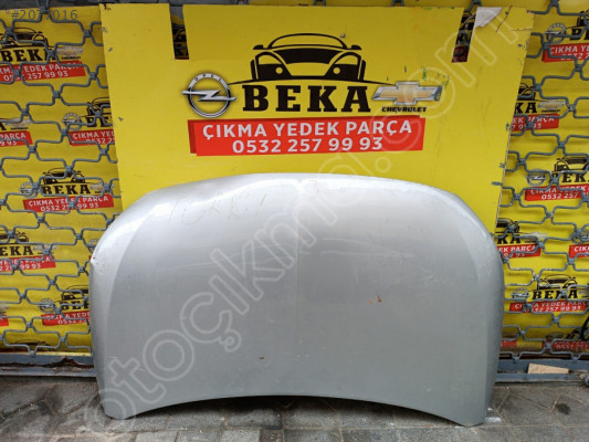 OPEL CORSA F KAPUT GÜMÜŞ GRİ ÇIKMA ORJİNAL YEDEK PARÇA