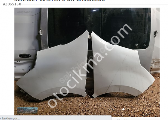 RENAULT MASTER 3 ÖN ÇAMURLUK