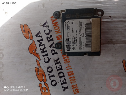 Peugeot Partner Airbag Beyni 2006
