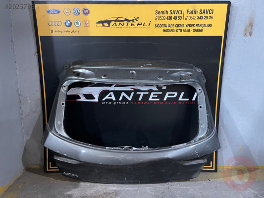 OPEL ASTRA K BAGAJ KAPAĞI ÇIKMA