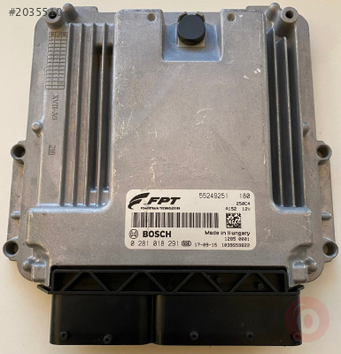 FIAT DUCATO 3.0 JTD 0281018291 55249251 ECU MOTOR