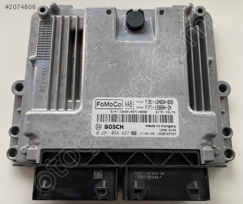 0281034427 EDC17C70 F1B1-12A650-BDB FORD FIESTA ECU MOTOR