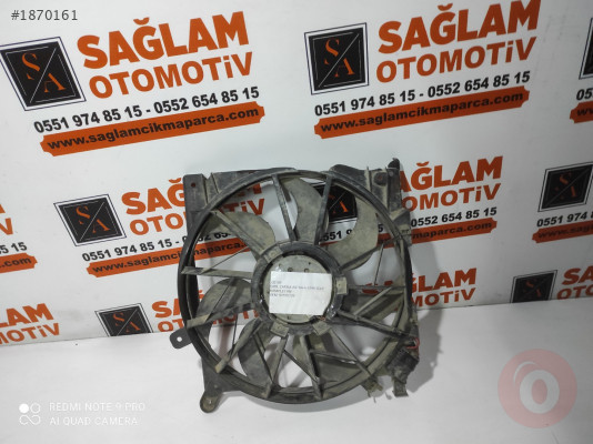 OPEL ZAFİRA-A 98-03 ÇIKMA KOMPLE FAN OEM; 90570739