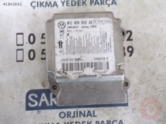 ÇIKMA VW JETTA AİRBAG BEYNİ 1K0909605AE , 1K0 909 605 AE