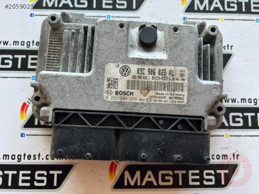 0261S04399 03C906022AL MED17.5.20 GOLF MOTOR BEYİNİ