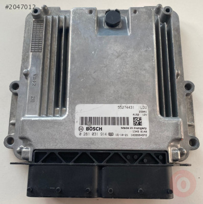 Peugeot BOXER 3.0 ECU 0281031914  55274431 ECU MOTOR