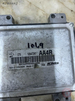 12647241-AA4R  OPEL ASTRA J 1.4 ÇIKMA MOTOR BEYNİ